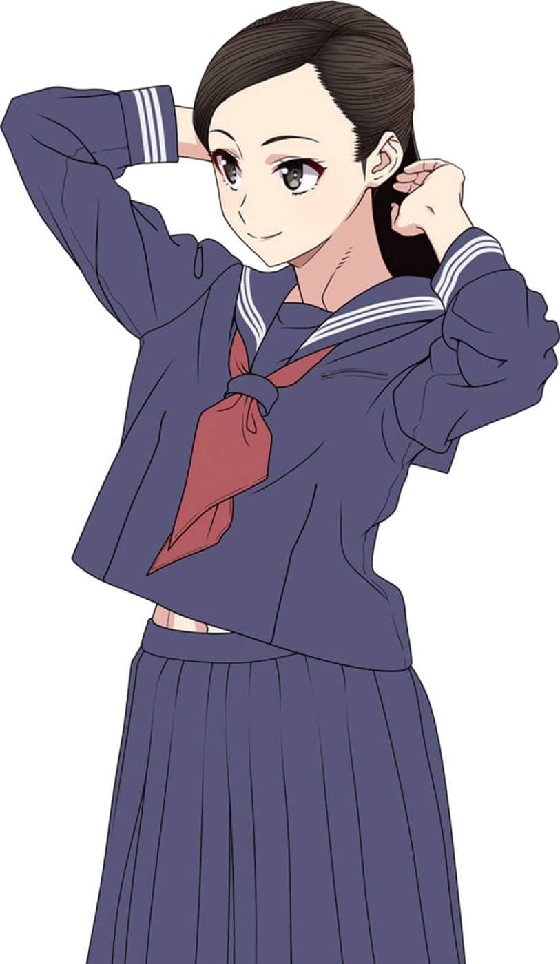 manga school clothes