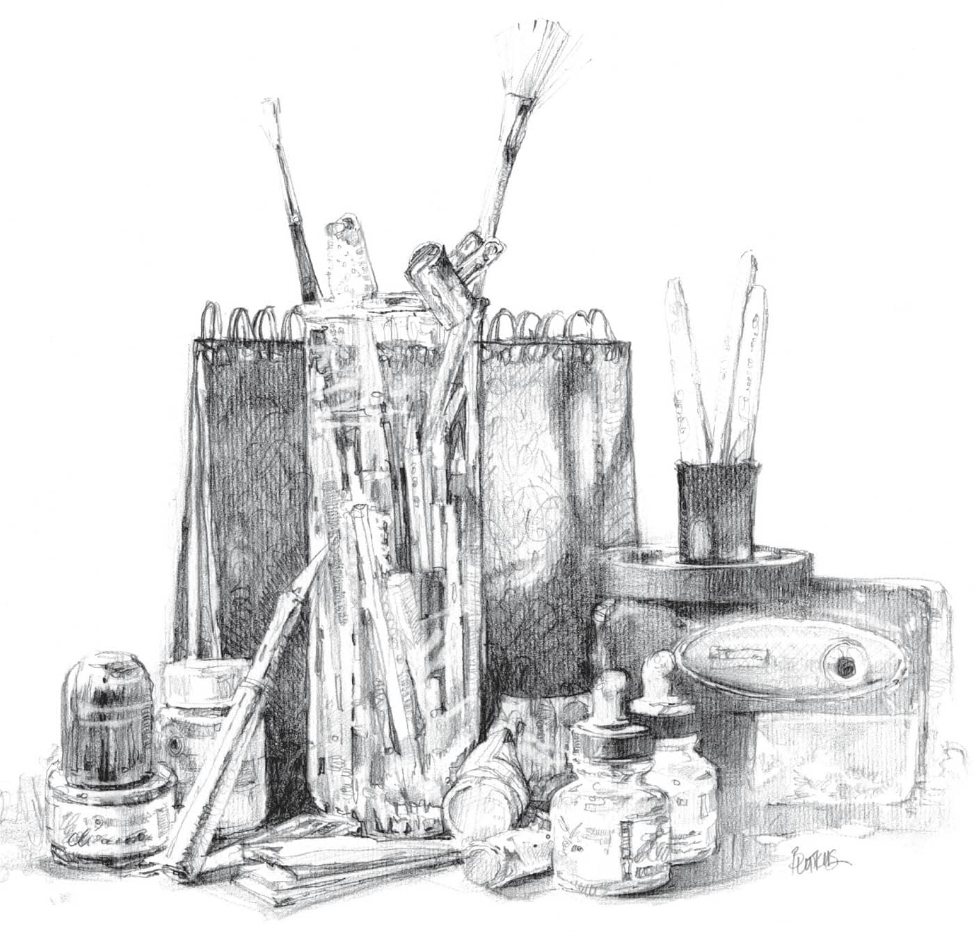 My Drawing Tools and Materials For Realistic Drawings 