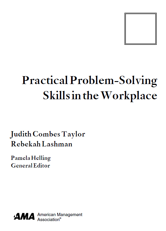 practical problem solving skills in the workplace pdf