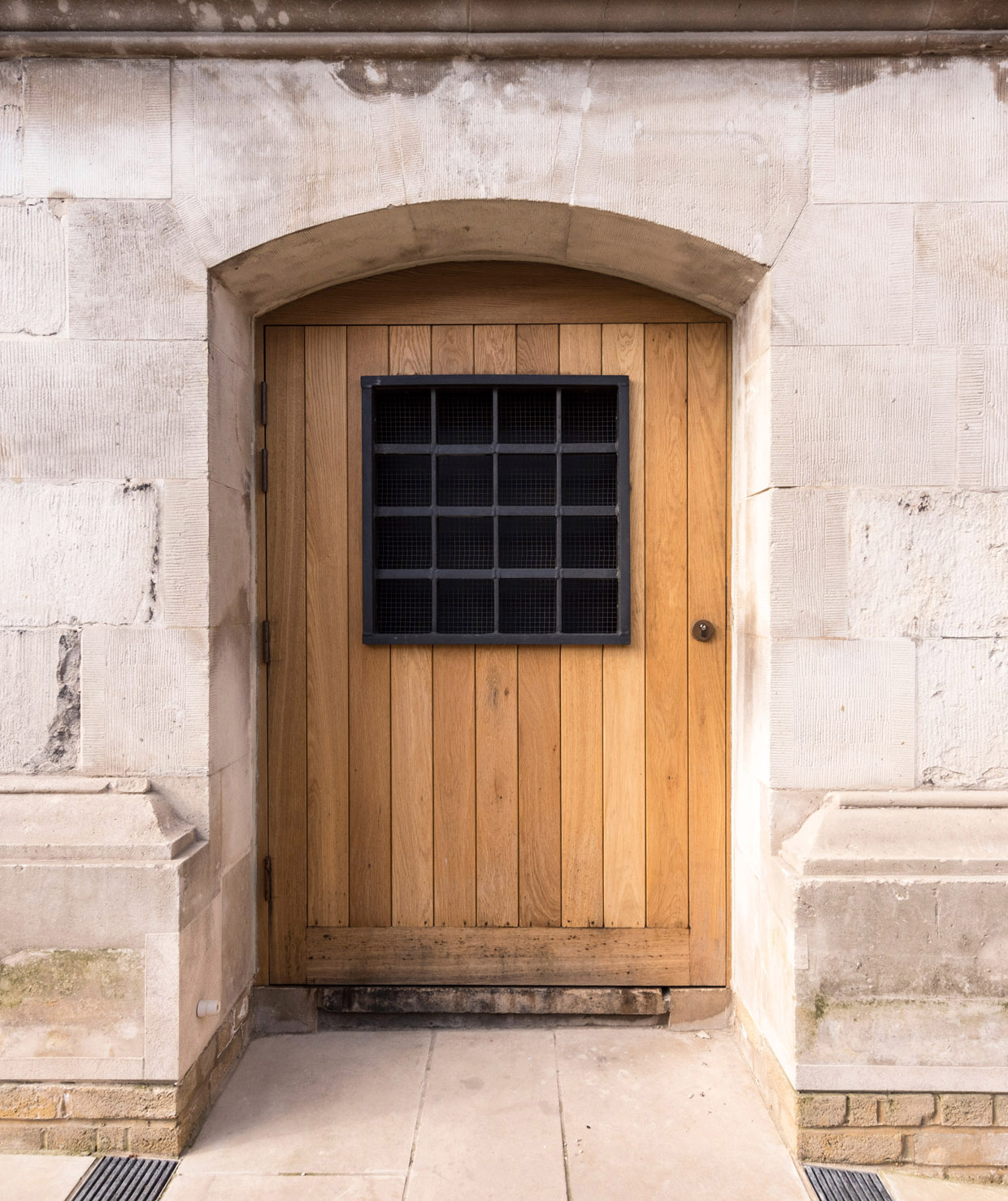 Figure 4.00 Door to the crypt at Christchurch, Spitalfields, London