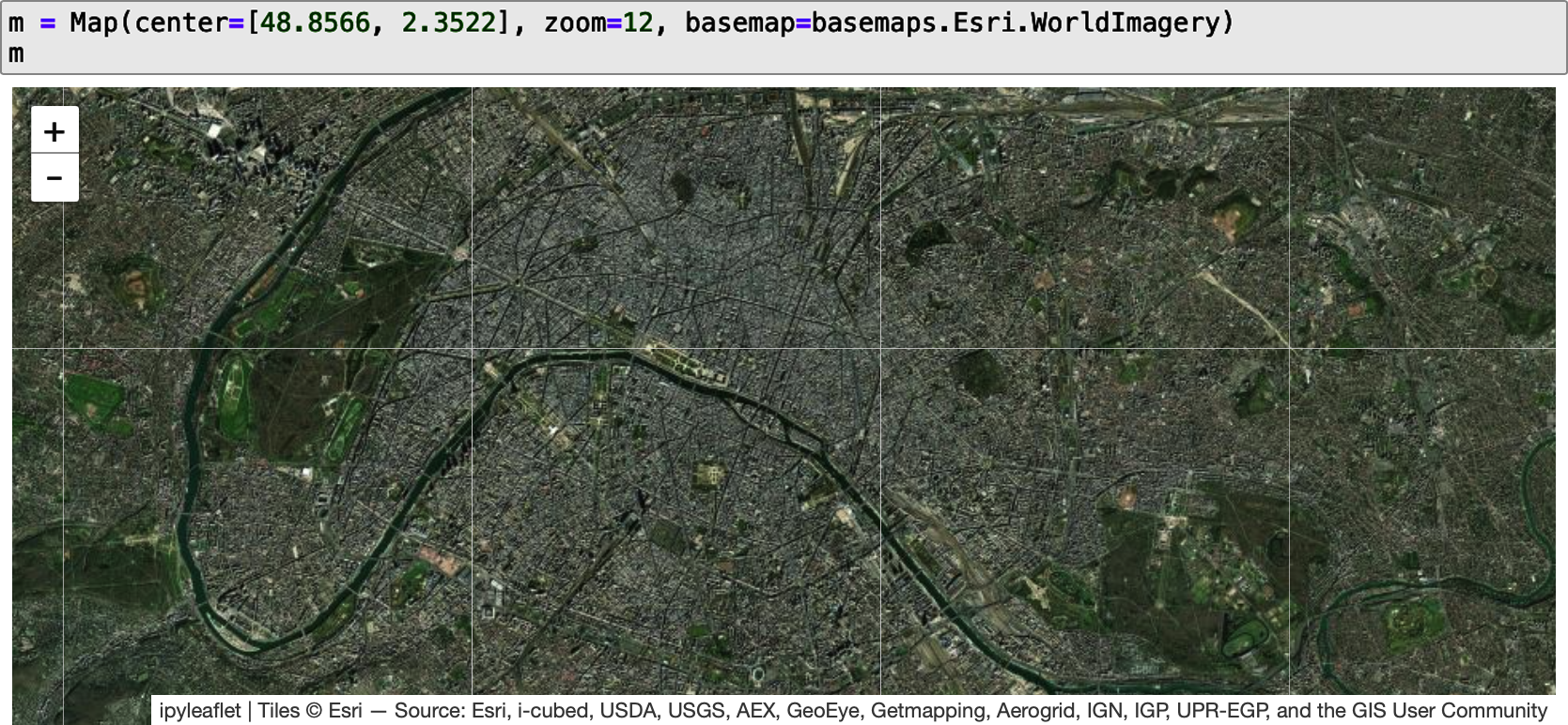 Changing basemaps in Leafmap