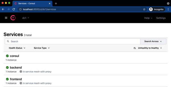 Allow external traffic inside your service mesh with ingress gateways, Consul