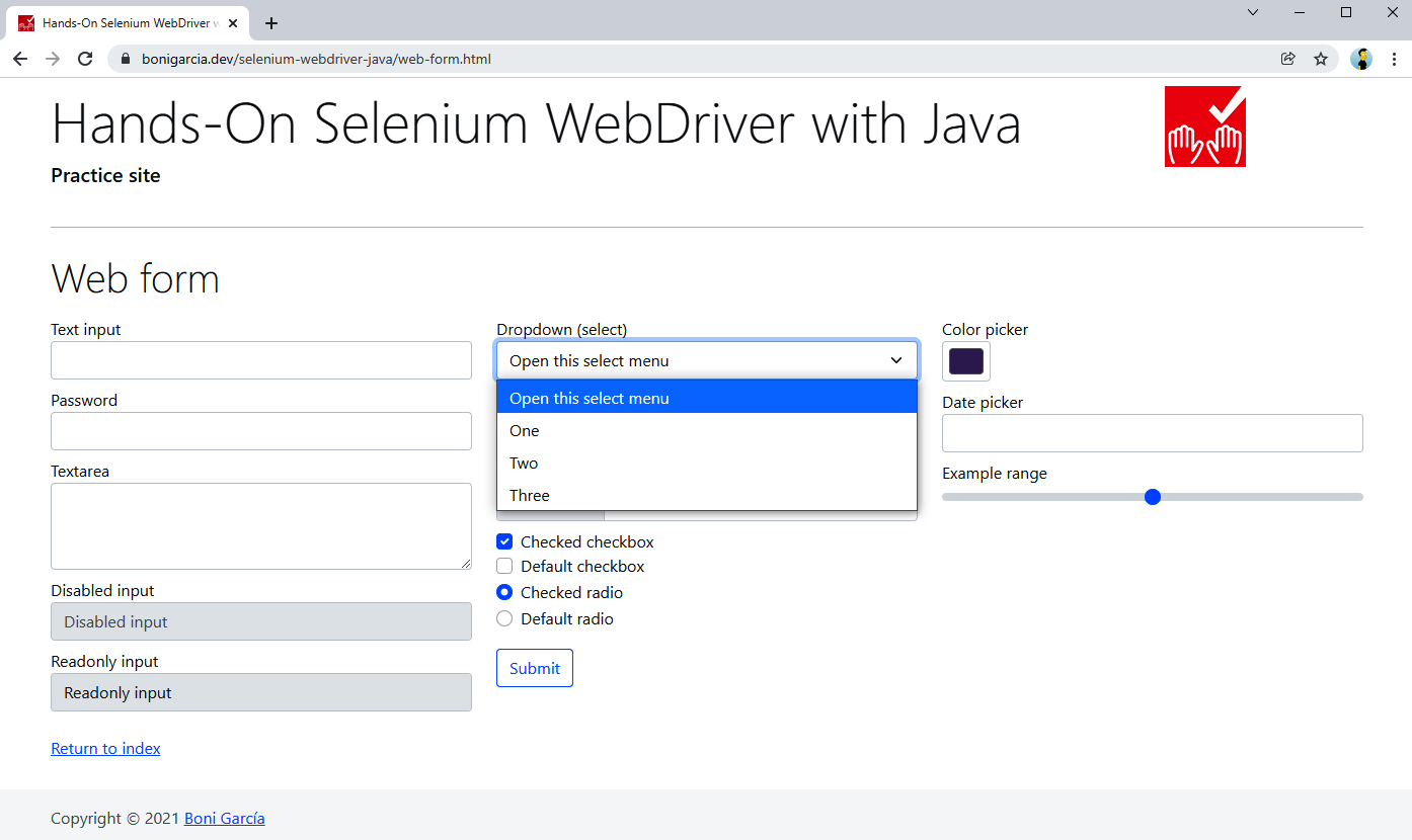 selenium webdriver - Getting null pointer exception when data read