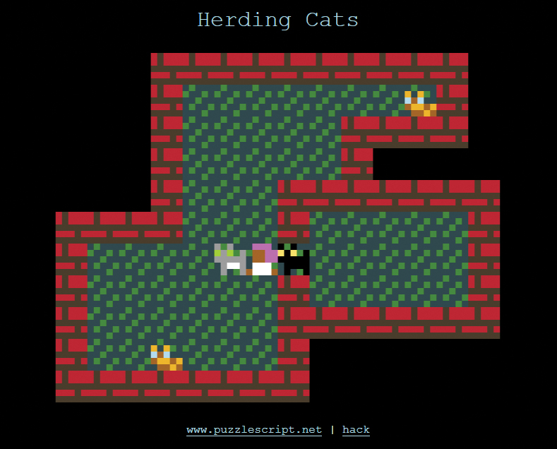 2 Herding Cats: Your First PuzzleScript Game - Make Your Own PuzzleScript  Games [Book]