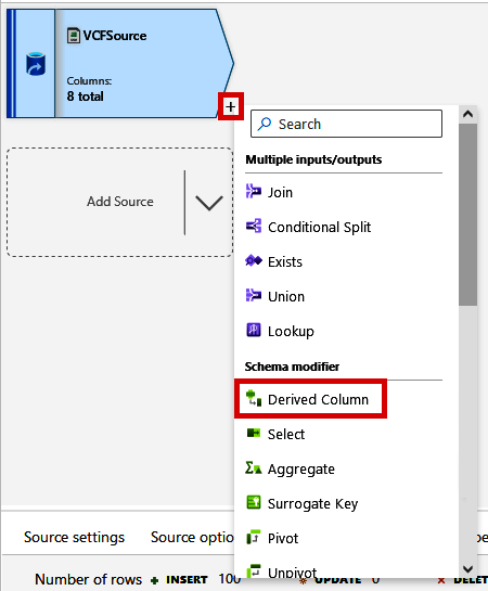 Adding a Derived Column module