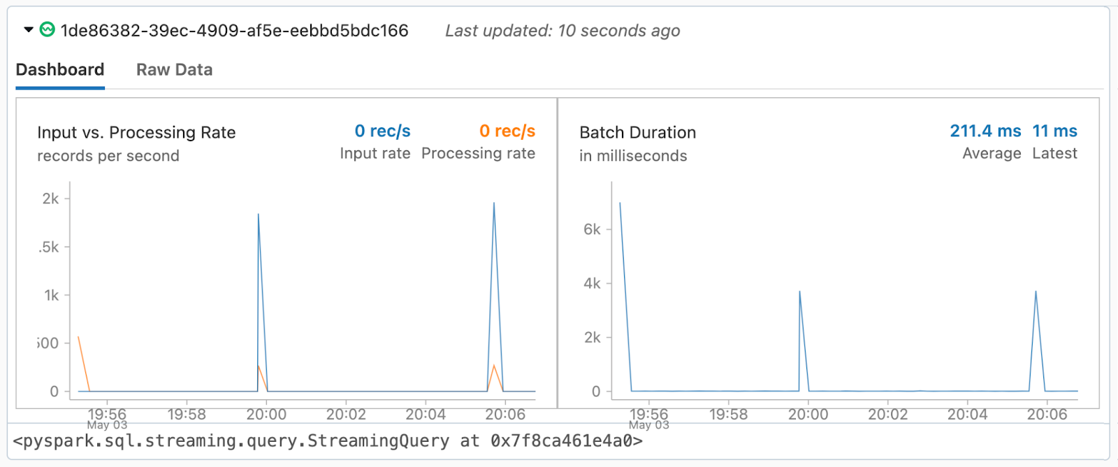 32   Illustration of the stream processing in the Silver layer after landing the new data file