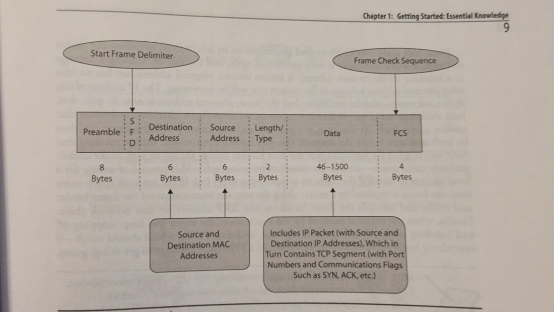   An Ethernet frame