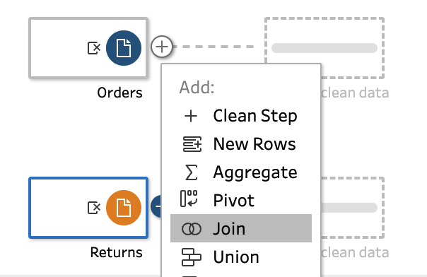 Adding a Join step to your flow