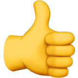 thumbs up 1f44d