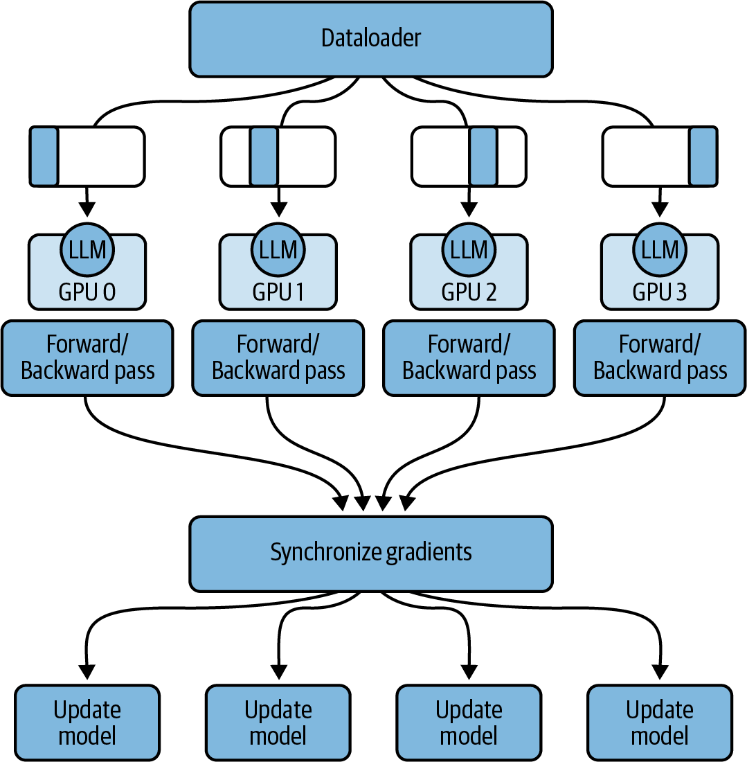 Distributed data parallel  DDP 