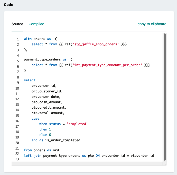 fct orders source code