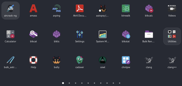 GNOME Application List