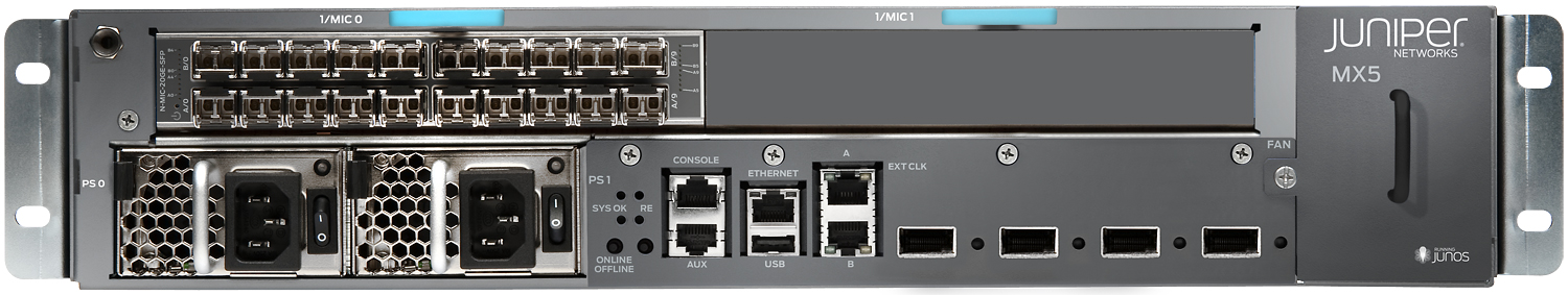 Juniper MX5.