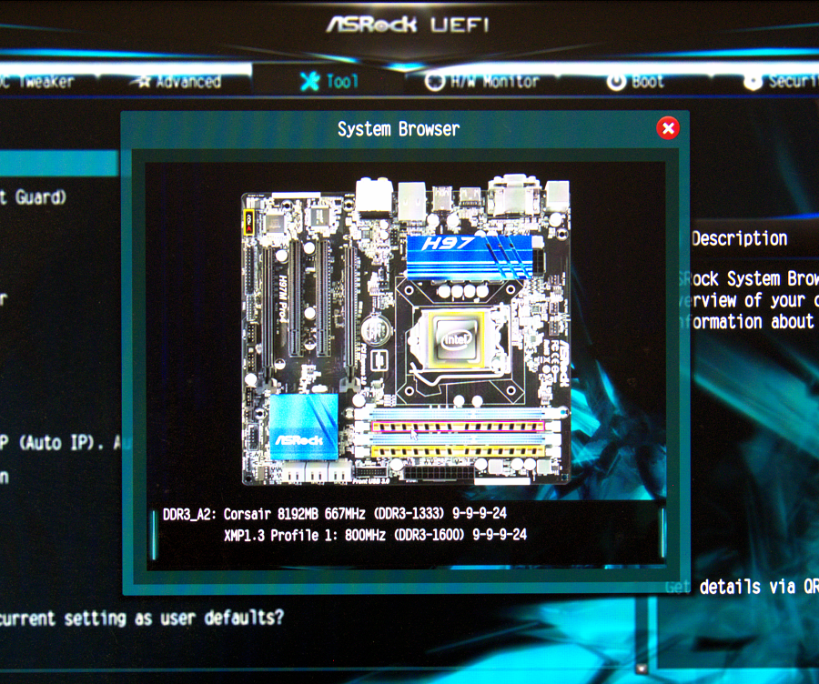 ASRock UEFI has a motherboard browser.