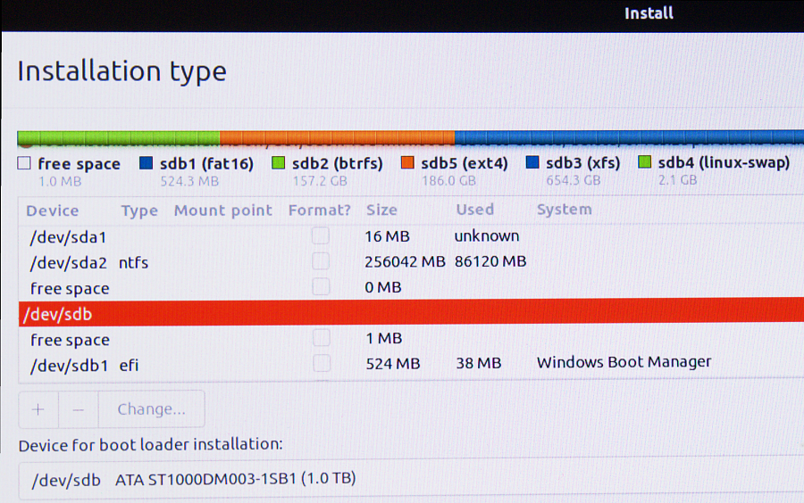 Installing Ubuntu next to Windows.