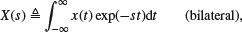 Numbered Display Equation