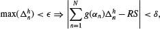 Numbered Display Equation