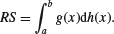 Numbered Display Equation