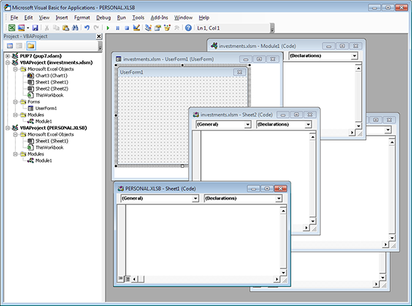 Part II: How VBA Works With Excel - Excel VBA Programming For Dummies ...