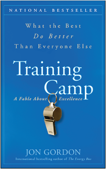 A cover page of a book titled, Training Camp.