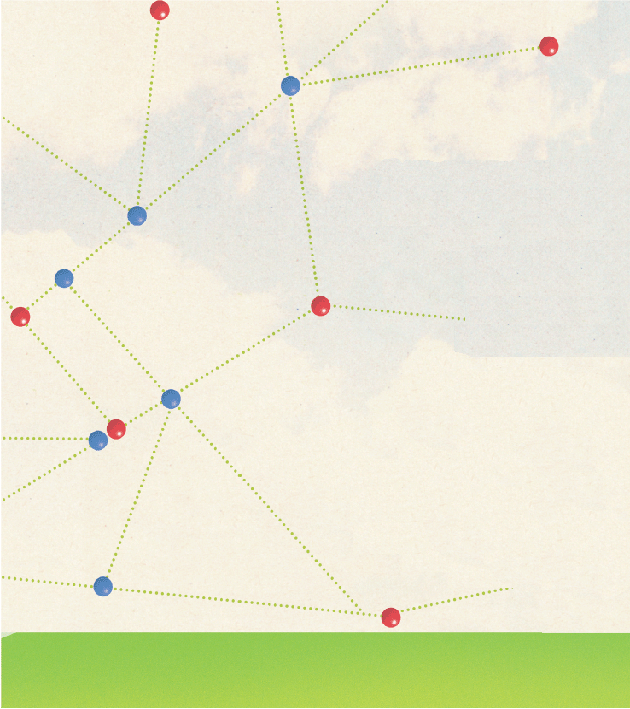 Figure depicting a web of base balls.