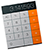 Image of a calculator application to do basic number crunching functions.