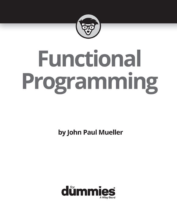 Title Page - Functional Programming For Dummies [Book]