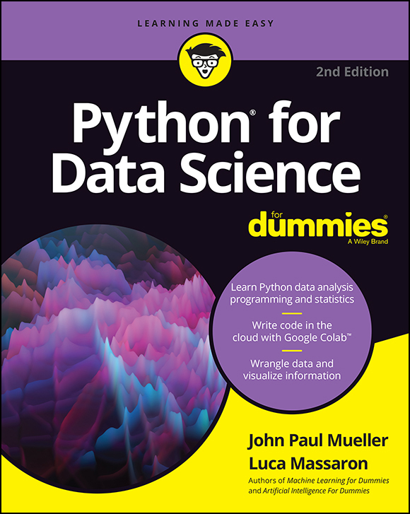 Cover - Python for Data Science For Dummies, 2nd Edition [Book]