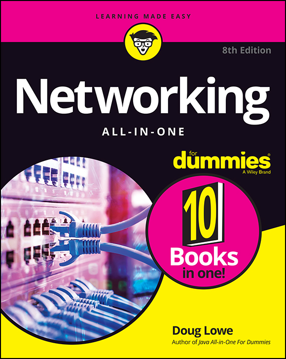 Cover: Networking All-in-One For Dummies, 8th Edition by Doug Lowe