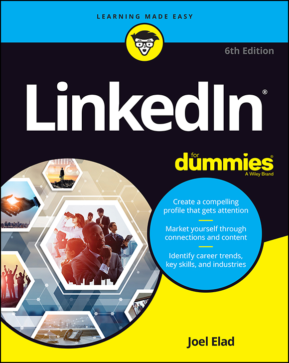 Cover: LinkedIn For Dummies by Joel Elad