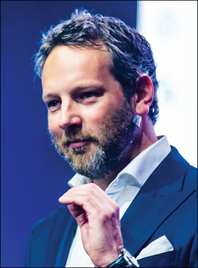 Photograph of Derek Roos, cofounder and CEO, Mendix.