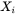 upper X Subscript i