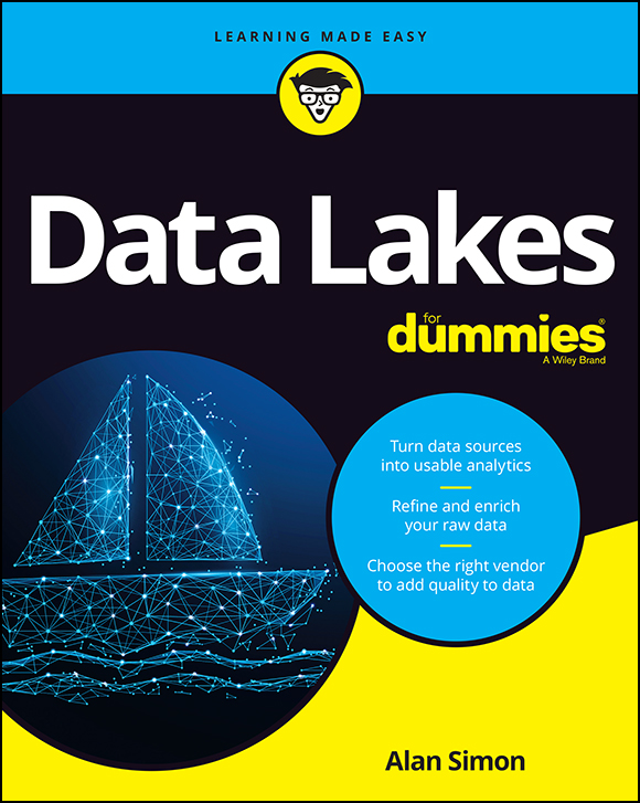 Cover: Data Lakes For Dummies by Alan Simon