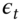 epsilon Subscript t