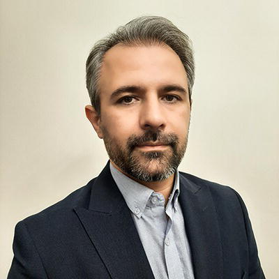 A photograph of Hamzeh Zakeri.