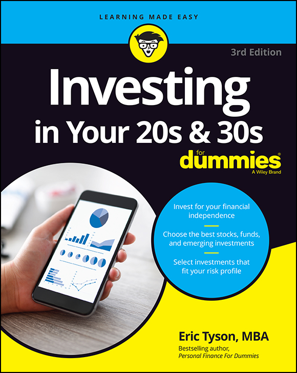 Cover: Investing in Your 20s & 30s For Dummies, 3rd Edition by Eric Tyson