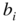 b Subscript i