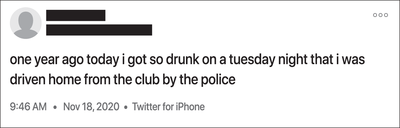 Snapshot of the Police Tweet.