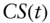 upper C upper S left-parenthesis t right-parenthesis