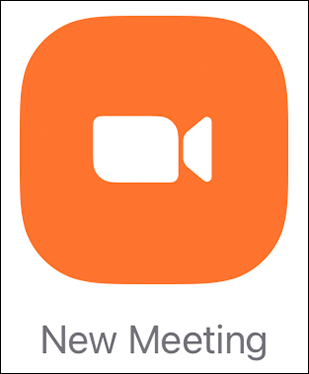 Snapshot of New meeting icon.