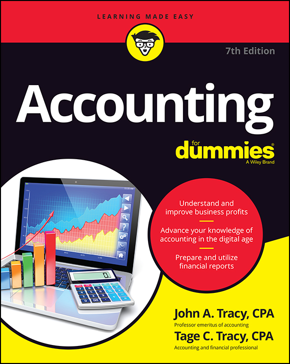 Cover: Accounting For Dummies, 7th Edition by John A. Tracy and Tage C. Tracy