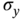 sigma Subscript y