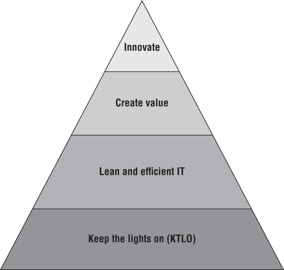 Schematic illustration of Laudato Hierarchy of IT Needs.