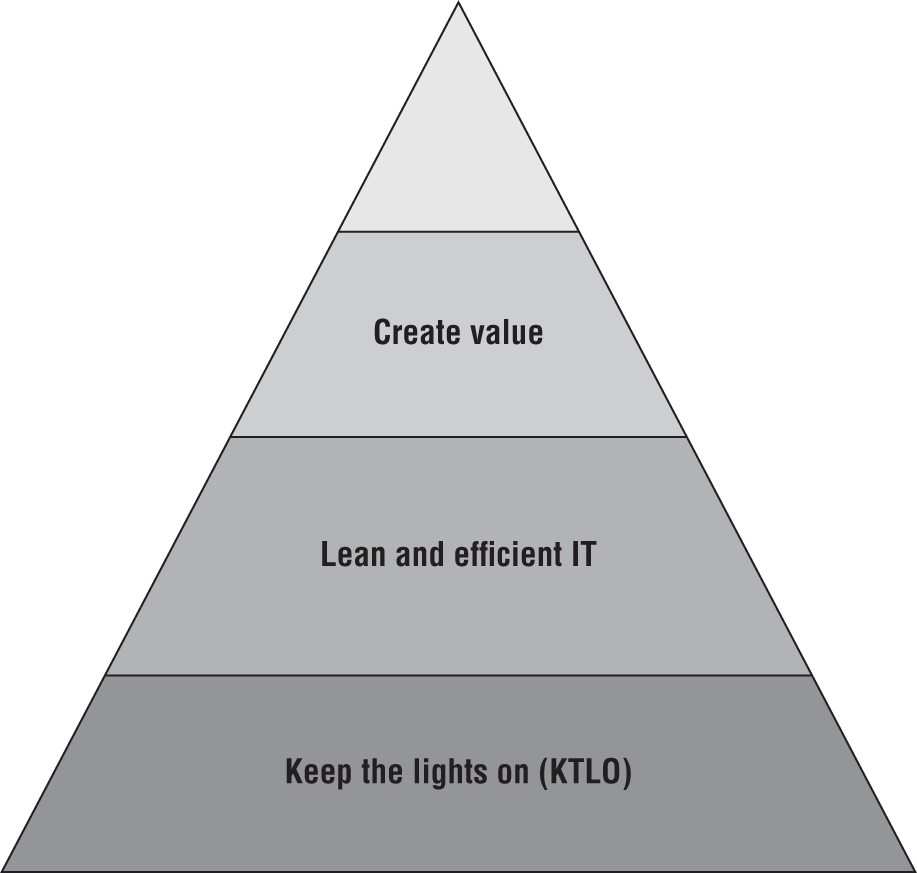 Schematic illustration of Laudato Hierarchy of IT Needs.