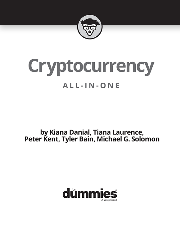 cryptocurrency for dummies.com tiana laurence