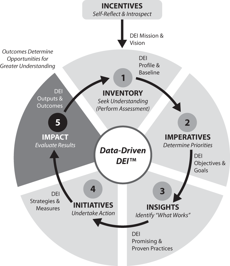 Schematic illustration of Data-Driven DEI—Step 5: DEI Impact