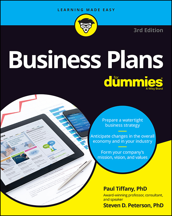 business plans for dummies 3rd edition