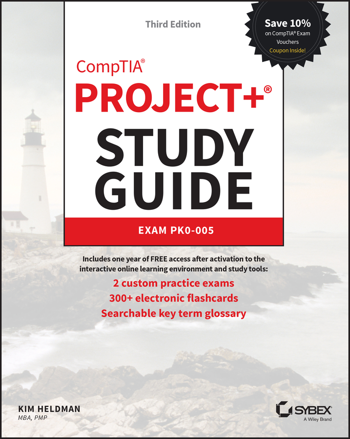 Cover: CompTIA® Project+® Study Guide, Third Edition by Kim Heldman