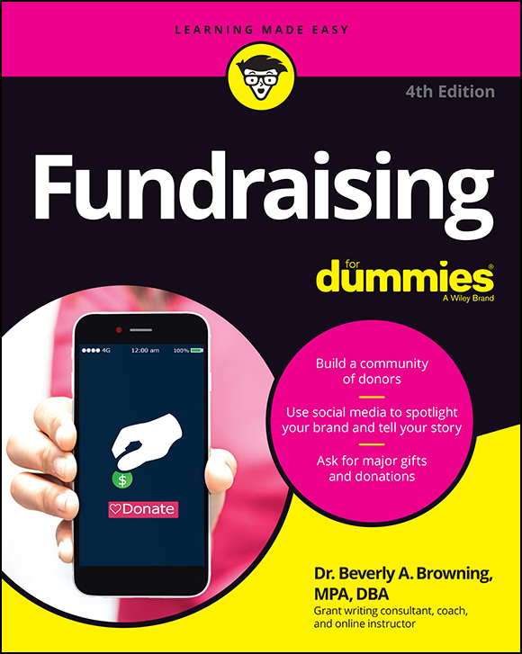Cover: Fundraising For Dummies, 4th Edition by Andrew Dagys