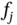 f Subscript j